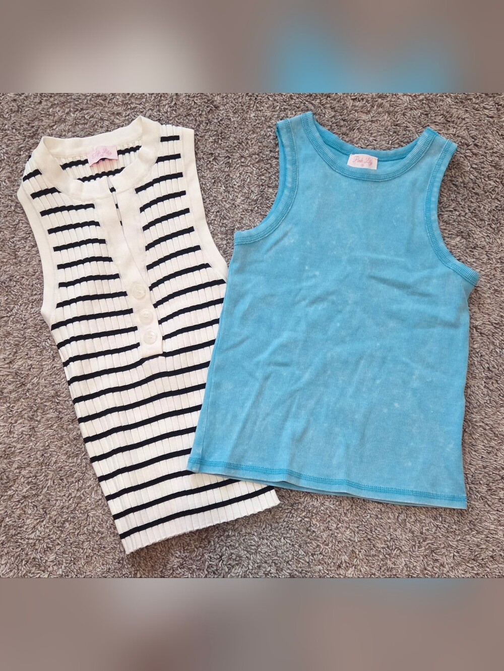 Pink Lily Tops Women's Medium New
